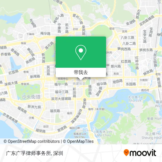 广东广孚律师事务所地图