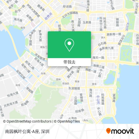 南园枫叶公寓-A座地图