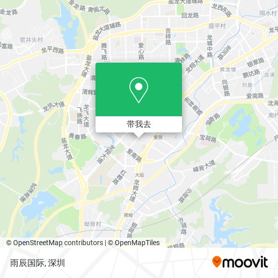 雨辰国际地图