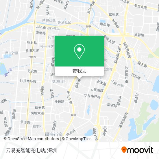 云易充智能充电站地图