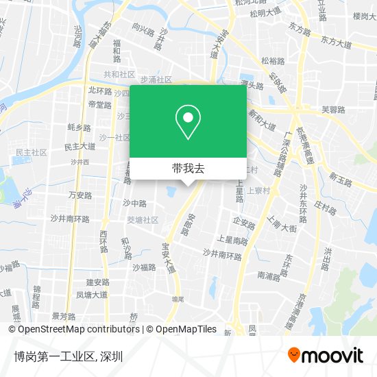 博岗第一工业区地图