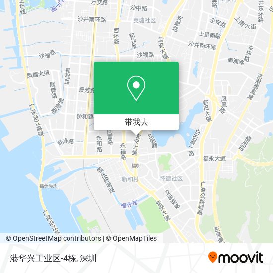港华兴工业区-4栋地图