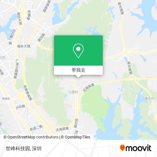 世峰科技园地图
