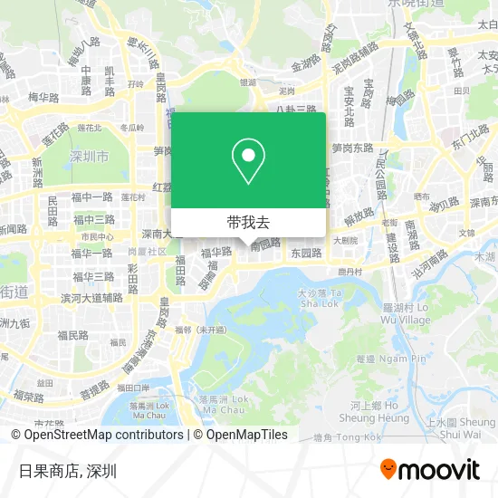 日果商店地图