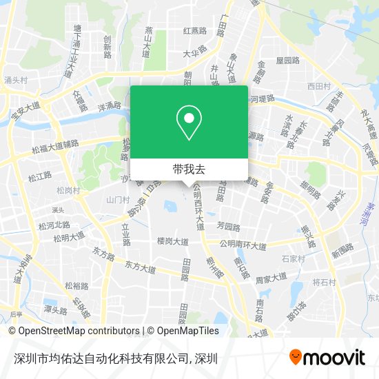深圳市均佑达自动化科技有限公司地图