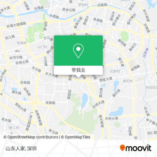 山东人家地图