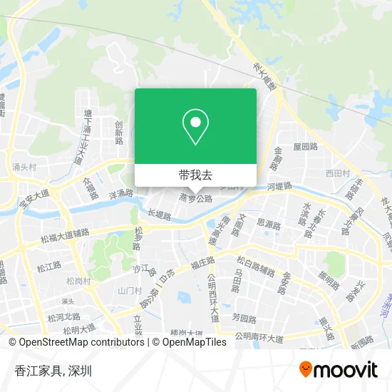 香江家具地图