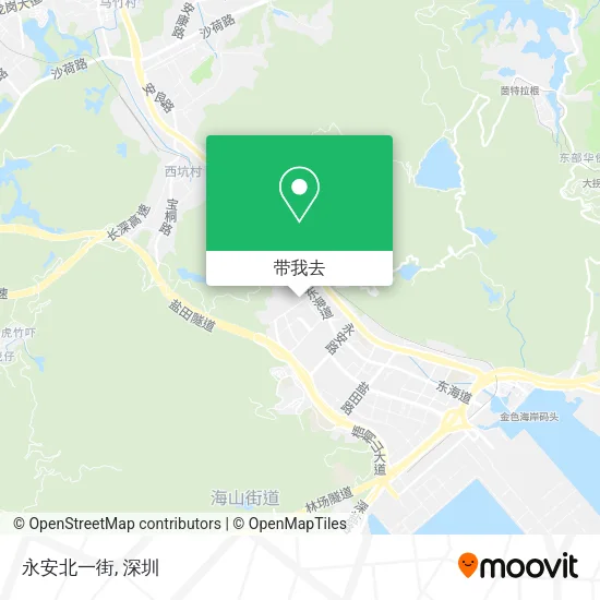 永安北一街地图