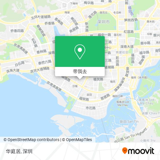 华庭居地图