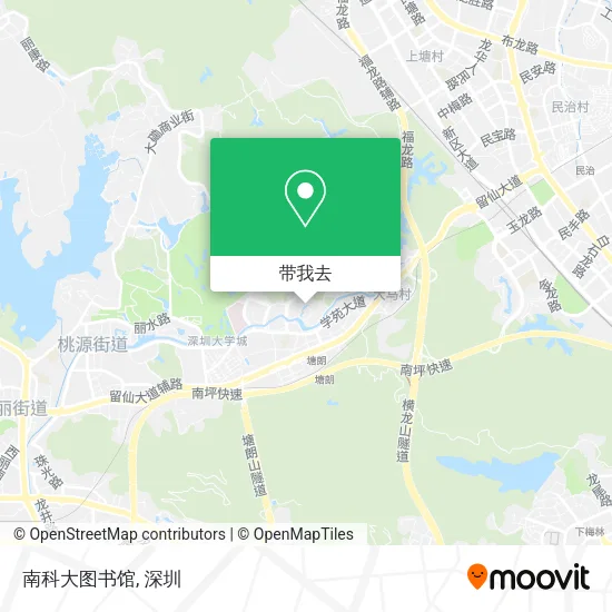 南科大图书馆地图