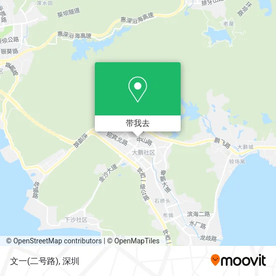 文一(二号路)地图