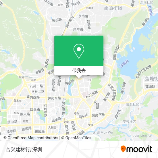 合兴建材行地图