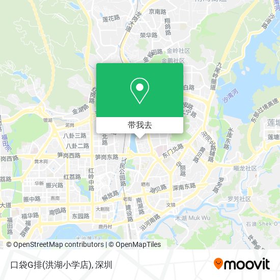 口袋G排(洪湖小学店)地图