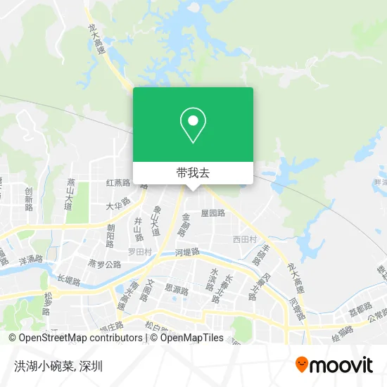 洪湖小碗菜地图