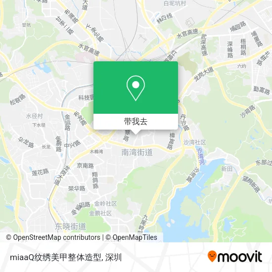 miaaQ纹绣美甲整体造型地图