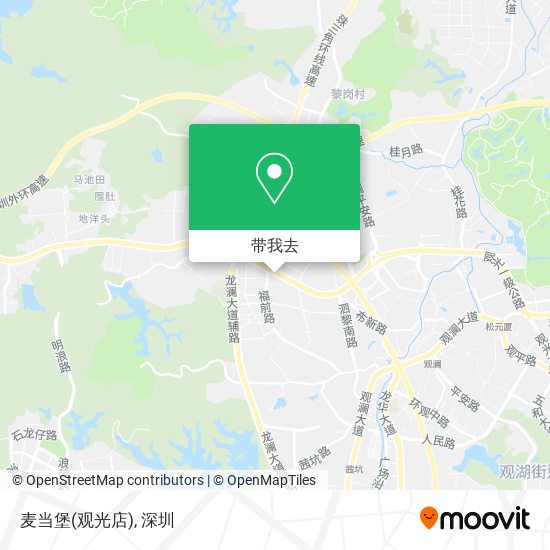 麦当堡(观光店)地图