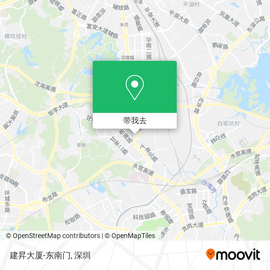 建昇大厦-东南门地图