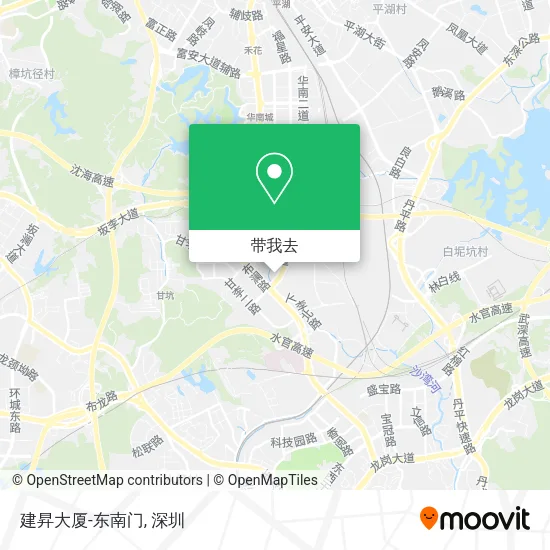 建昇大厦-东南门地图