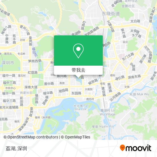 荔湖地图