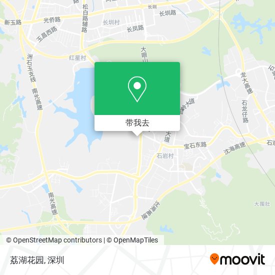 荔湖花园地图