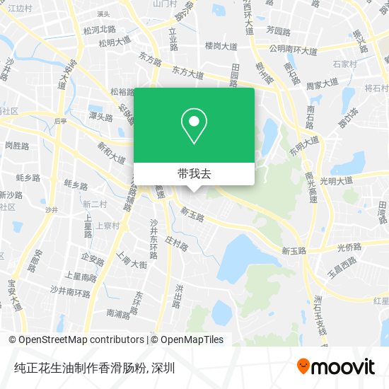 纯正花生油制作香滑肠粉地图