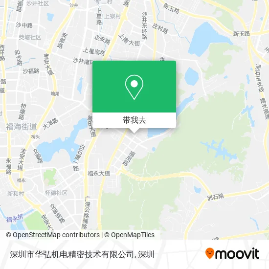深圳市华弘机电精密技术有限公司地图
