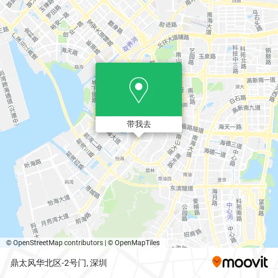 鼎太风华北区-2号门地图