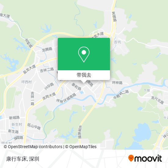 康行车床地图