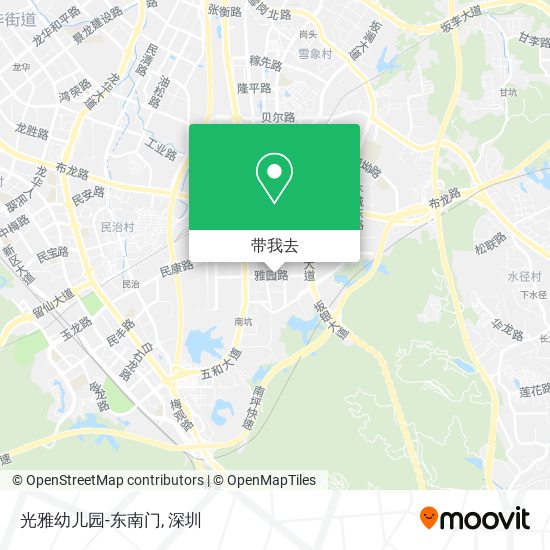光雅幼儿园-东南门地图