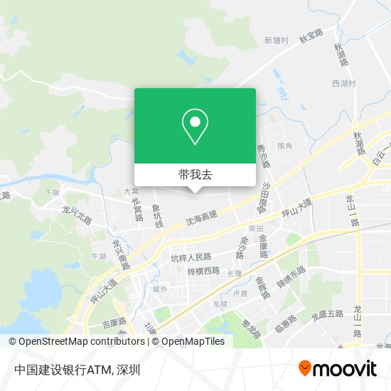 中国建设银行ATM地图