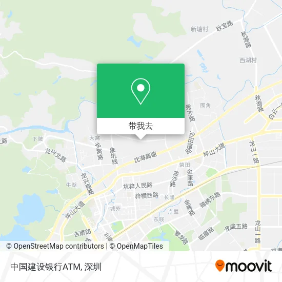 中国建设银行ATM地图