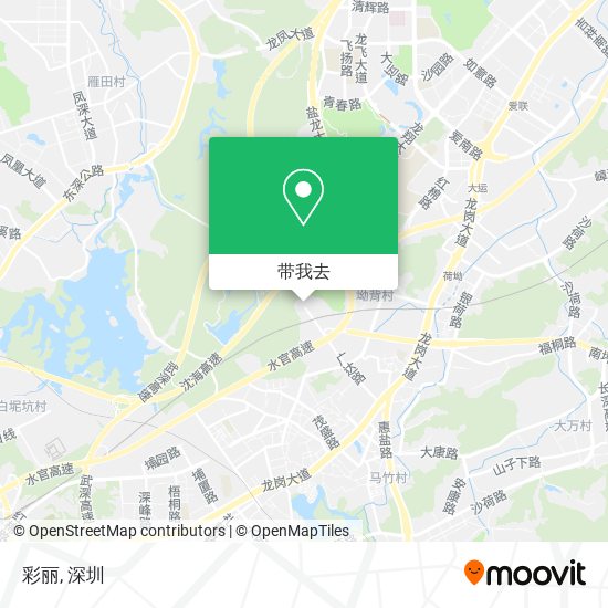 彩丽地图