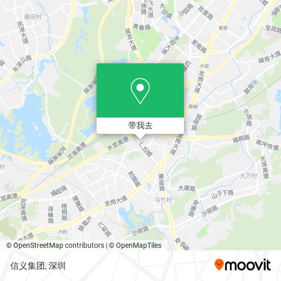 信义集团地图
