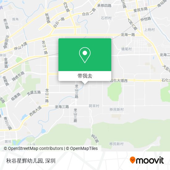 秋谷星辉幼儿园地图