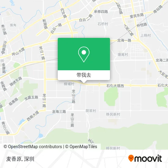 麦香原地图
