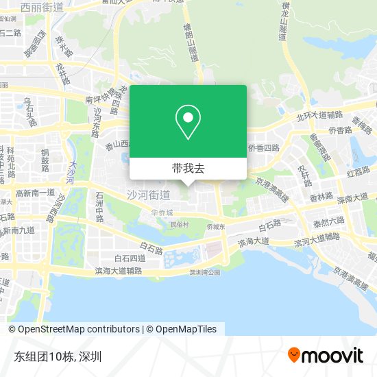 东组团10栋地图