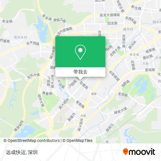 远成快运地图