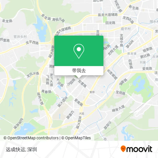 远成快运地图