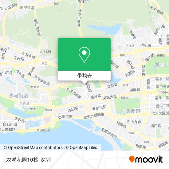 农溪花园10栋地图