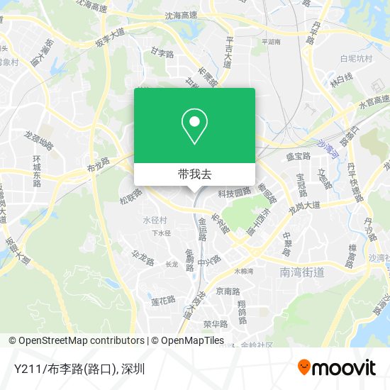 Y211/布李路(路口)地图