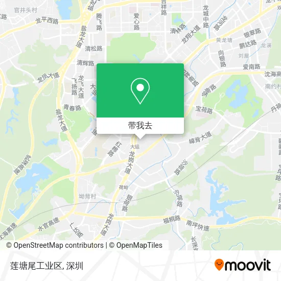 莲塘尾工业区地图