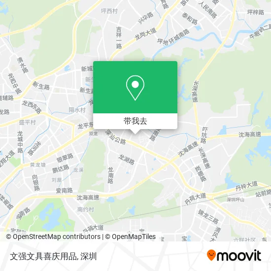 文强文具喜庆用品地图