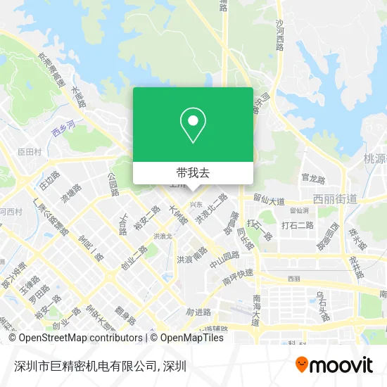 深圳市巨精密机电有限公司地图
