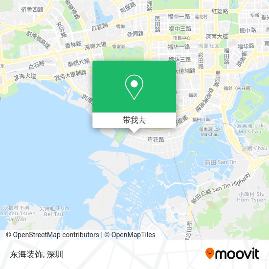 东海装饰地图