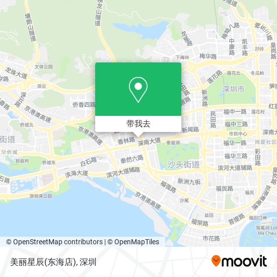 美丽星辰(东海店)地图