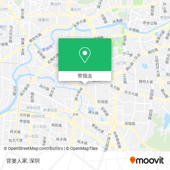 背篓人家地图