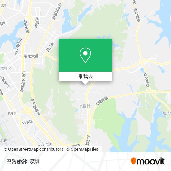 巴黎婚纱地图