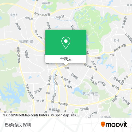 巴黎婚纱地图