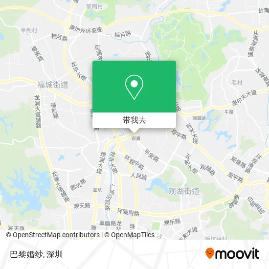 巴黎婚纱地图