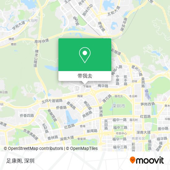 足康阁地图